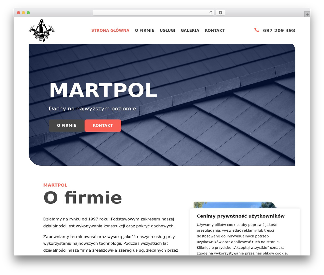 WordPress theme Divi - martpol.net.pl