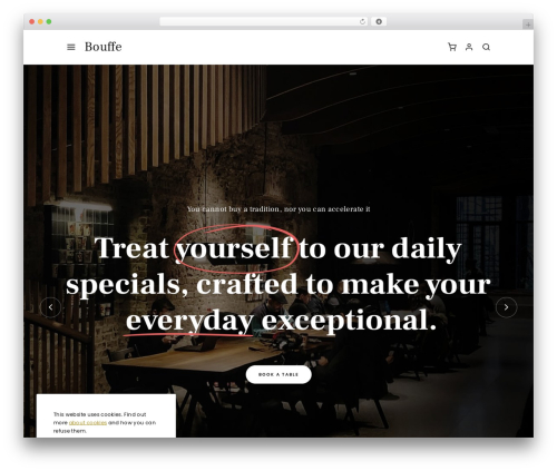 Bouffe WordPress theme - demo.gloriathemes.com/bouffe/demo