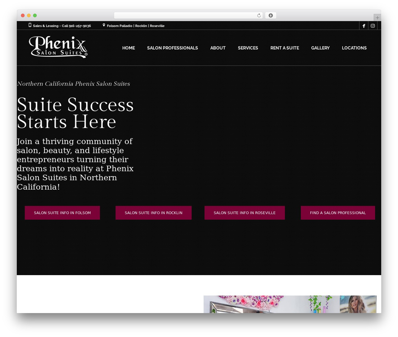 Coiffeur - Child top WordPress theme - phenixnorcal.com