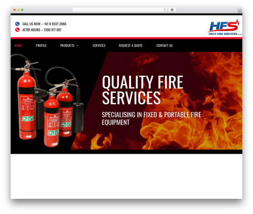 GeneratePress theme WordPress - hecsfire.com