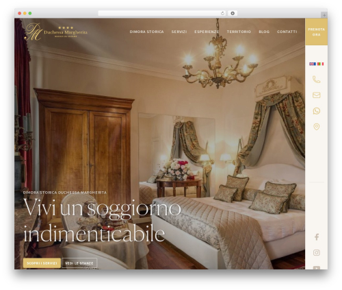 GlocalTheme WordPress theme design - duchessamargherita.it