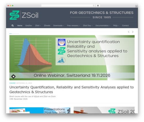 Hueman theme WordPress - zsoil.com