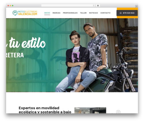 Orbitta WordPress theme - motoselectricasvalencia.com