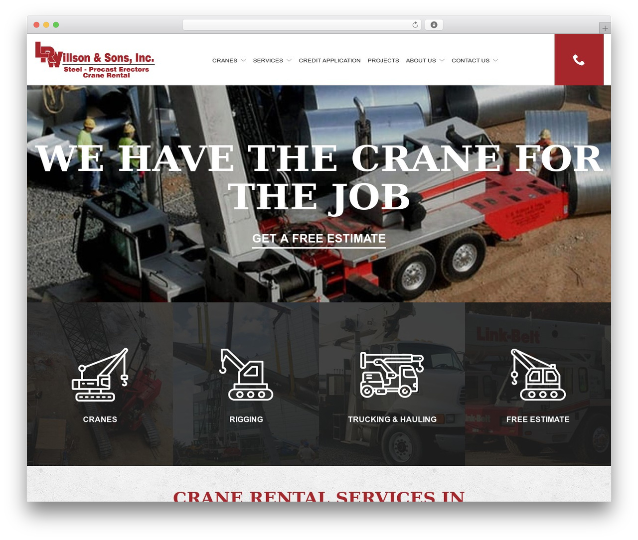 Reach Local WordPress theme - cranerentalnow.com