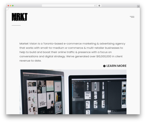 Rubenz theme WordPress - mrktvsn.com