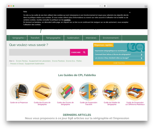 SuperTheme theme WordPress - laserigraphie.cplfabbrika.com
