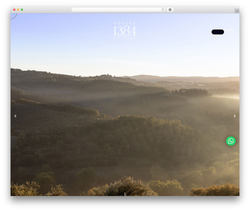 Tema99 WordPress theme - podere1384.it