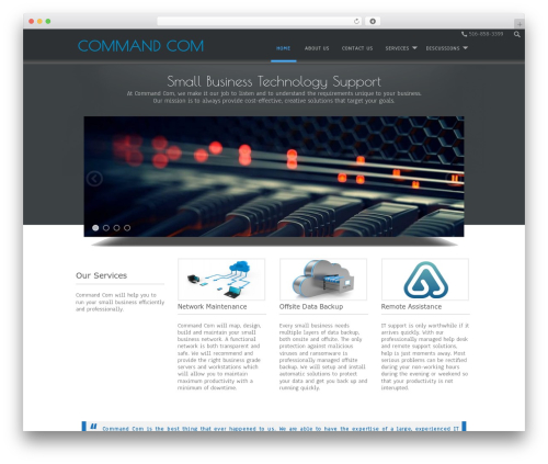 Theme WordPress Simplify Extend - commandcomputer.com Theme WordPress Simplify Extend - commandcomputer.com