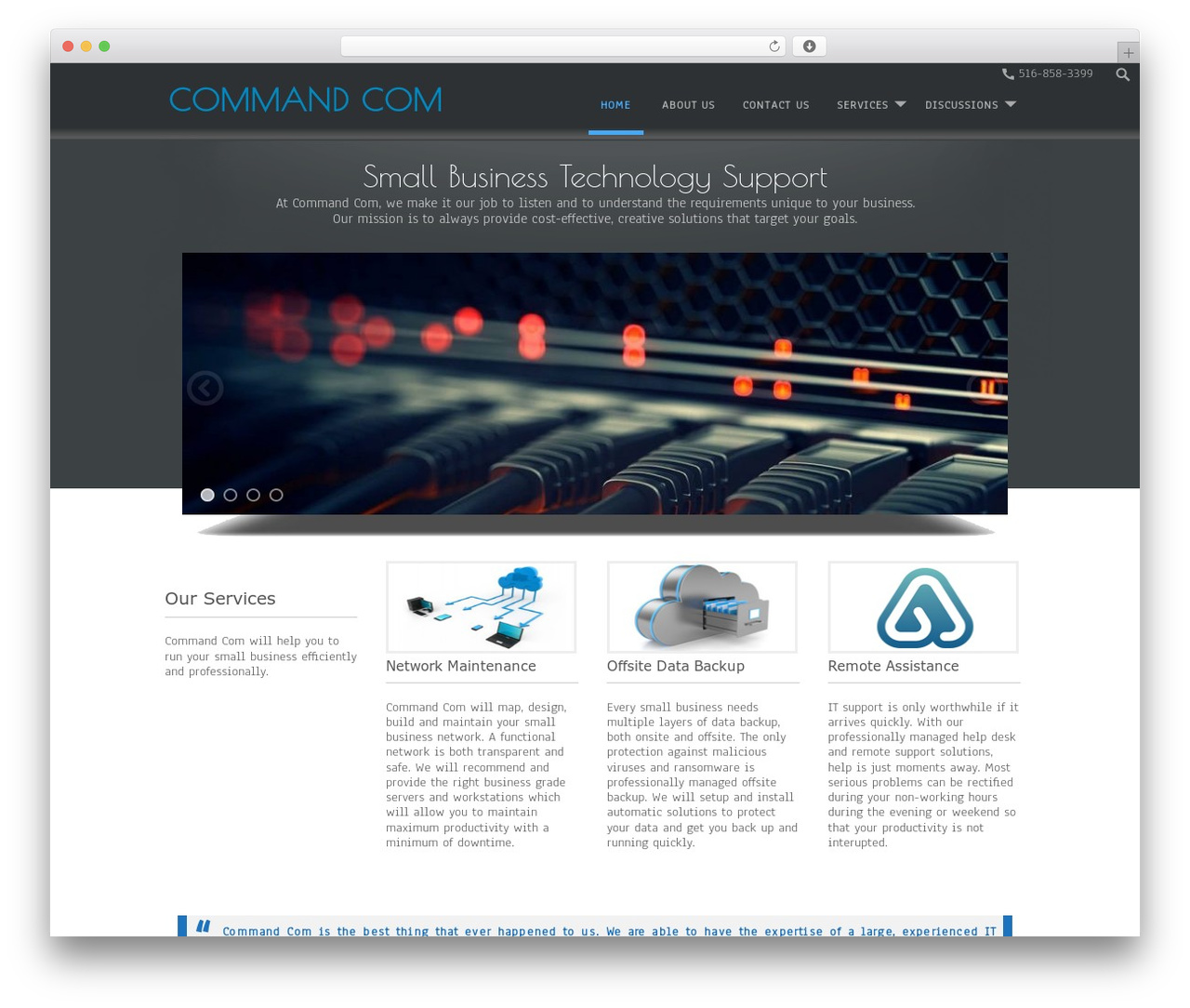 Theme WordPress Simplify  Extend - commandcomputer.com