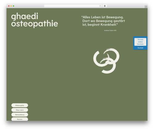 WordPress theme Lay Theme - ghaedi-osteopathie.com