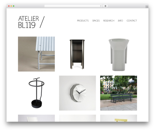 WordPress theme Maker - atelier-bl119.com