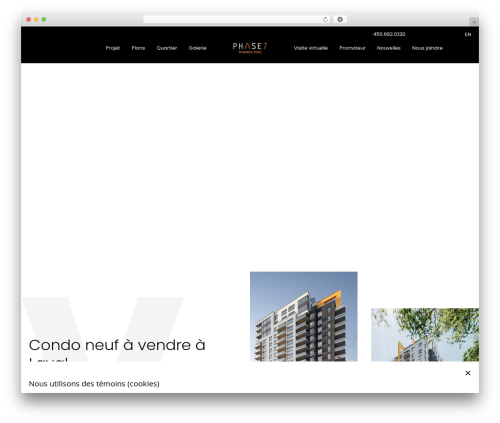 WordPress theme Vortex - condosviva.com
