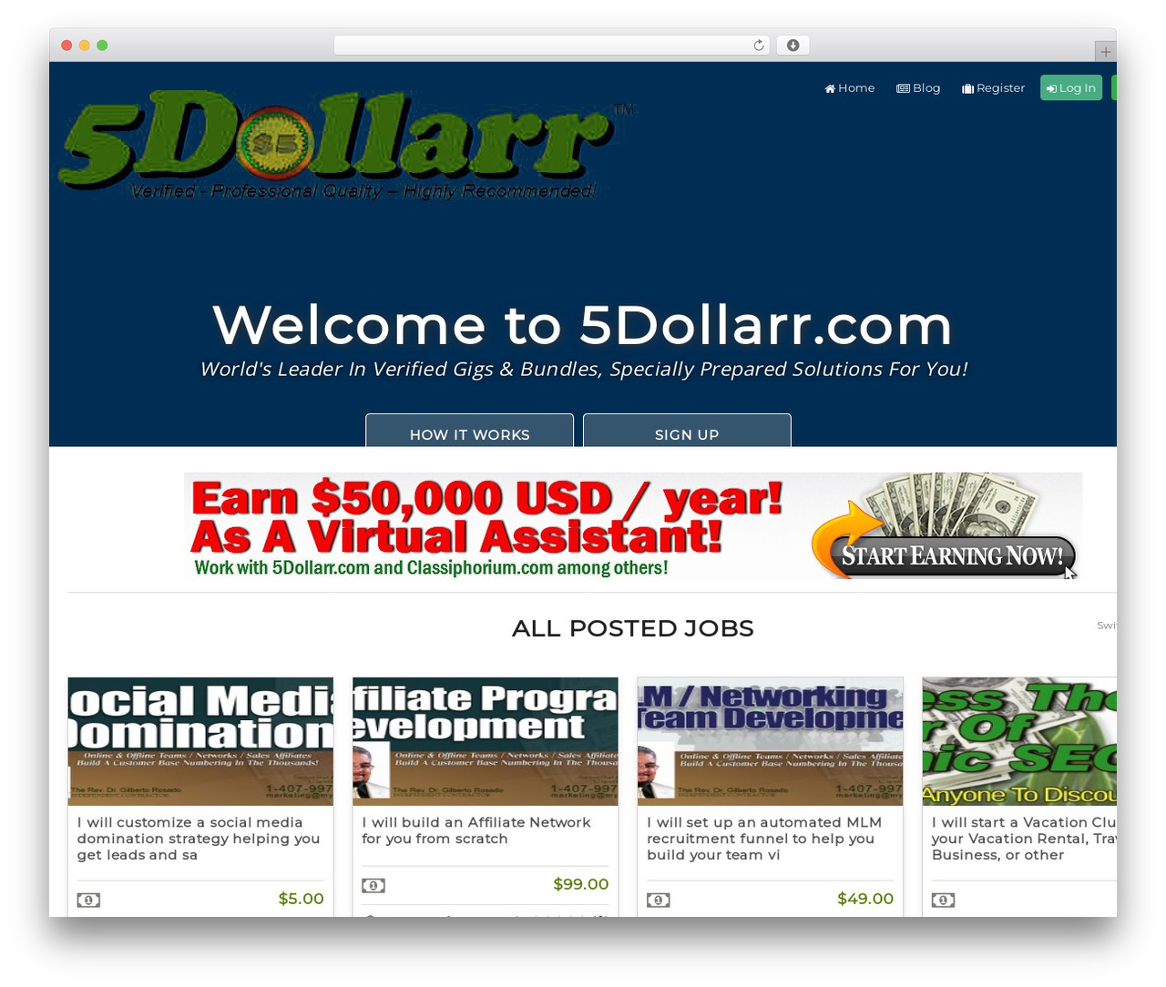WordPress website theme PricerrTheme - 5dollarr.com WordPress website theme PricerrTheme - 5dollarr.com