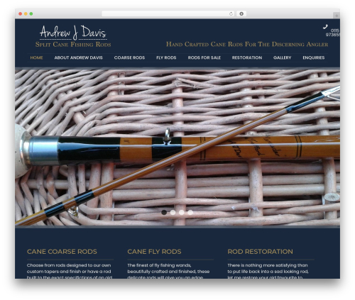 AJDTheme WordPress theme - ajdsplitcanerods.com
