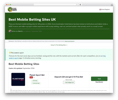 Responsive Sidebar (responsive-sidebar) free WordPress plugin - tabletbetting.com