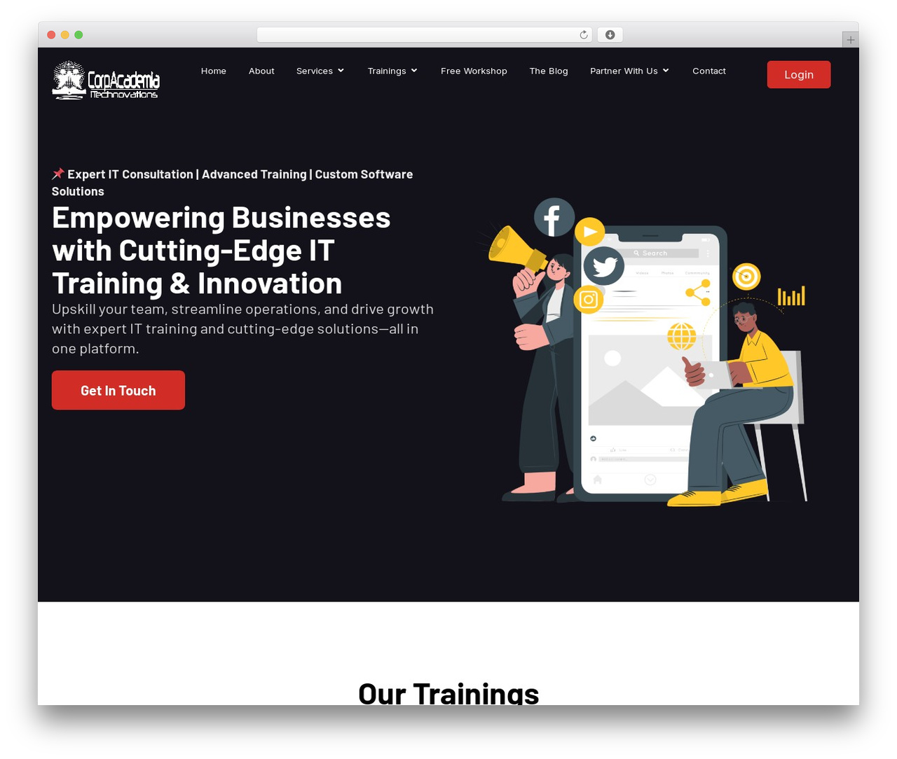 Hello Elementor WordPress theme - corpacademia.com Hello Elementor WordPress theme - corpacademia.com