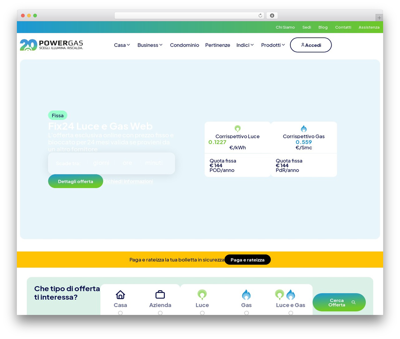 Hello Elementor WordPress theme - powergas.it