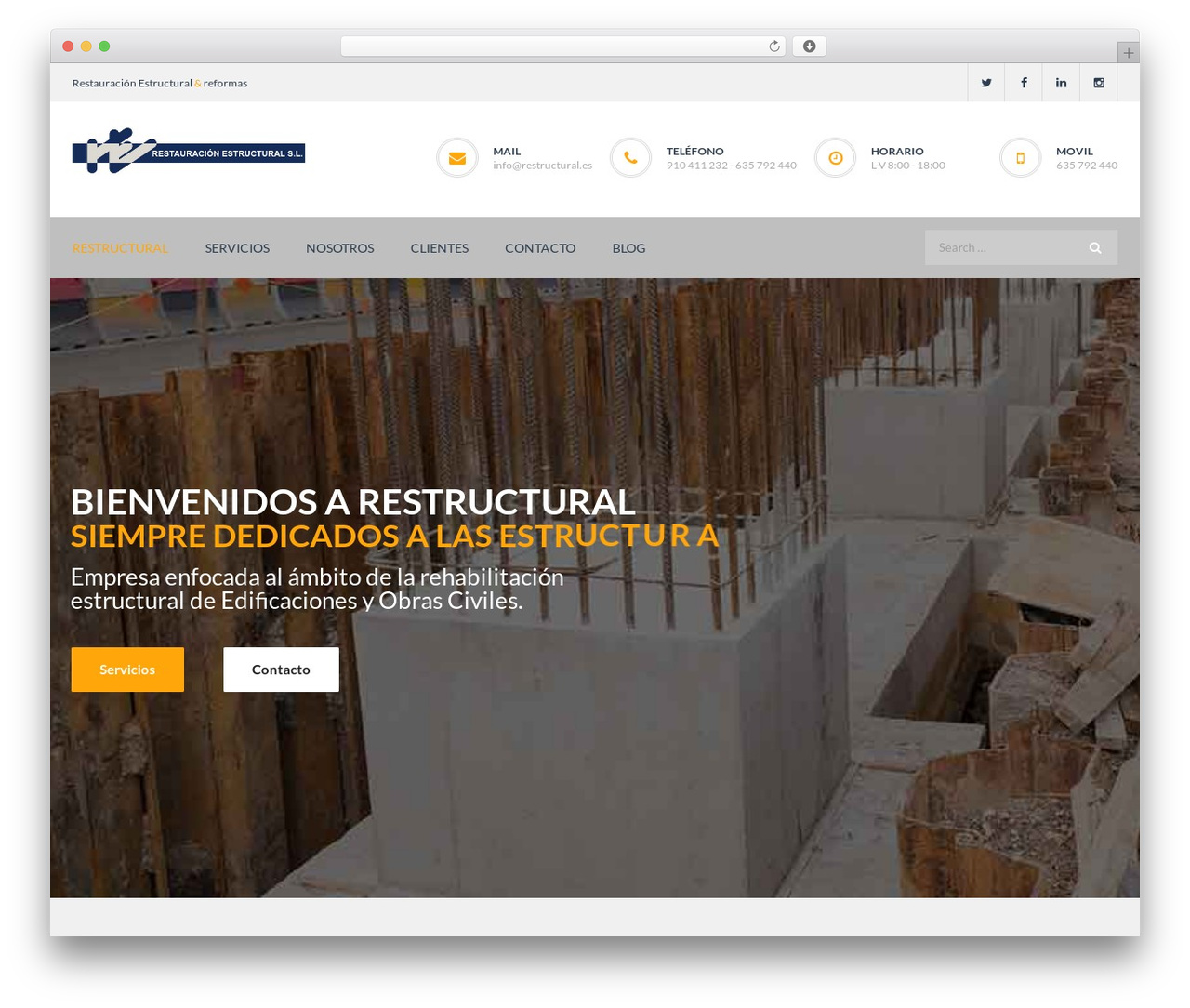 Pithree WordPress theme - restructural.es Pithree WordPress theme - restructural.es