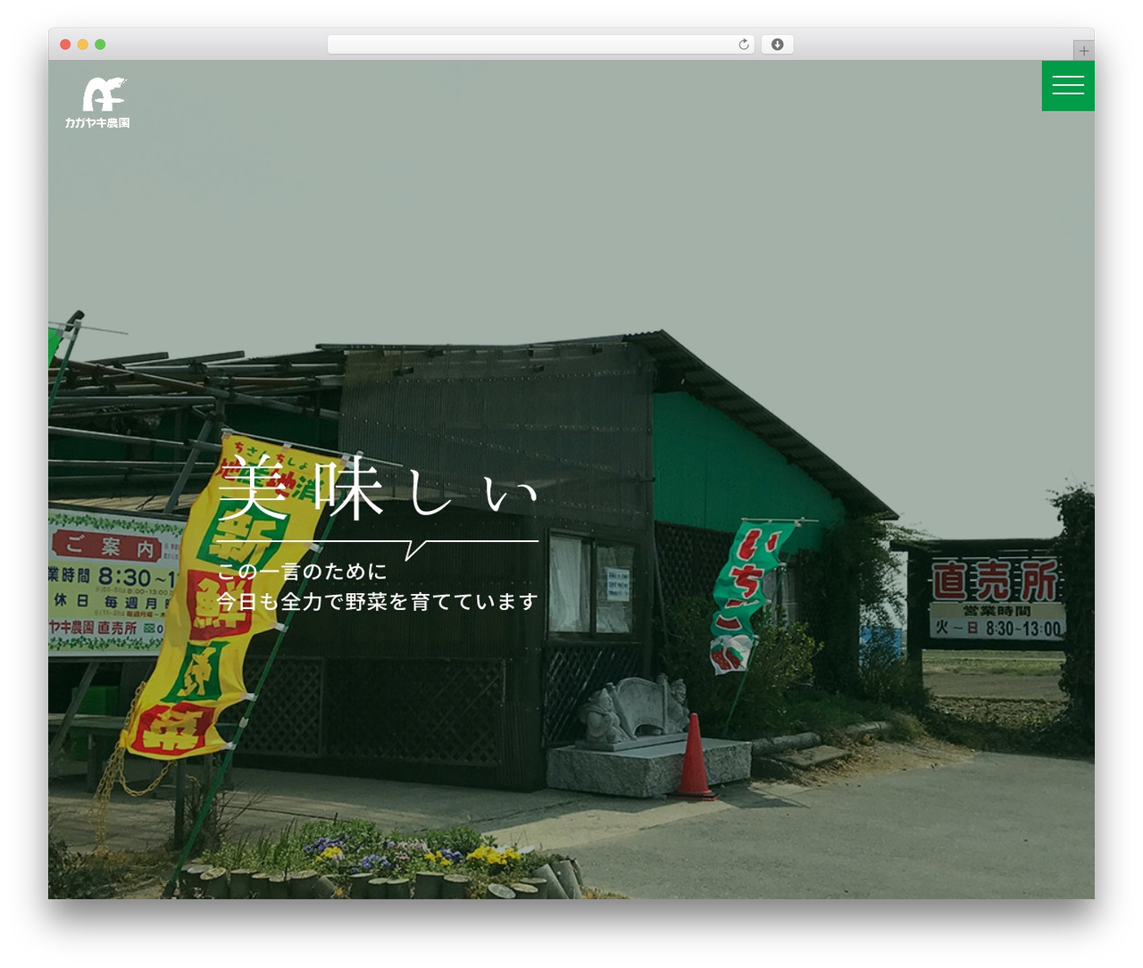Theme WordPress カガヤキ農園 - kagayakifarm.com