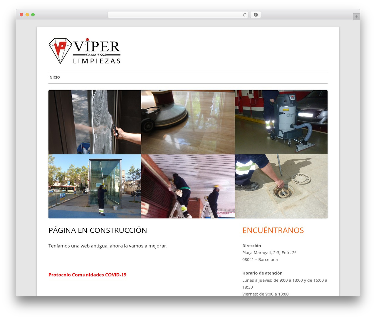 Tiny Framework WordPress theme free - viperlimpiezas.com
