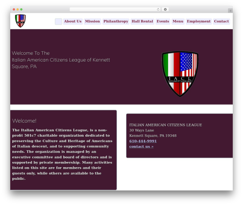 WordPress theme Genesis - iaclkennett.com