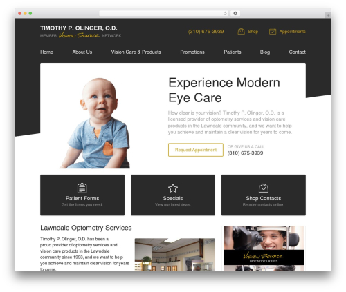 WordPress theme VS Theme #3 - visionsource-drolinger.com