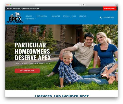 WP theme Reach Local - apexpestcontrolinc.com