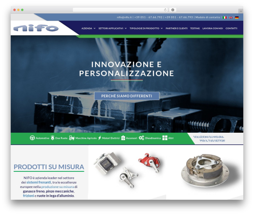 Bootstrap Basic free WordPress theme - nifo.it Bootstrap Basic free WordPress theme - nifo.it