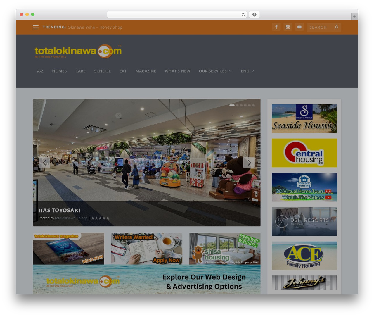 Extra theme WordPress - totalokinawa.com Extra theme WordPress - totalokinawa.com