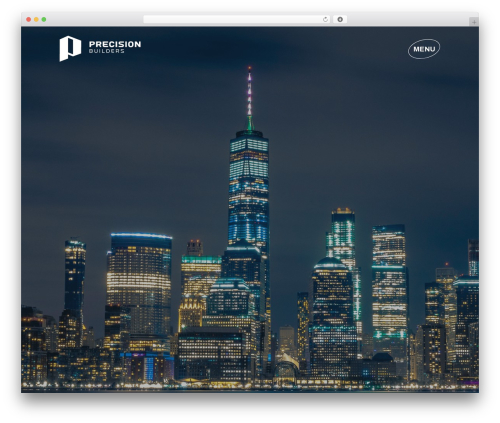 Precision WordPress theme - precisionbuildersusa.com