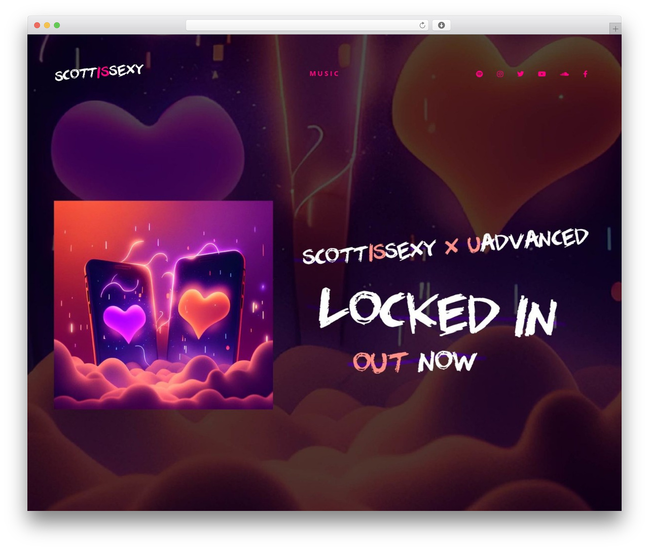 Sonaar WordPress theme - scottissexy.com