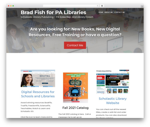 Speaker Theme WordPress theme - bradfishforlibraries.com