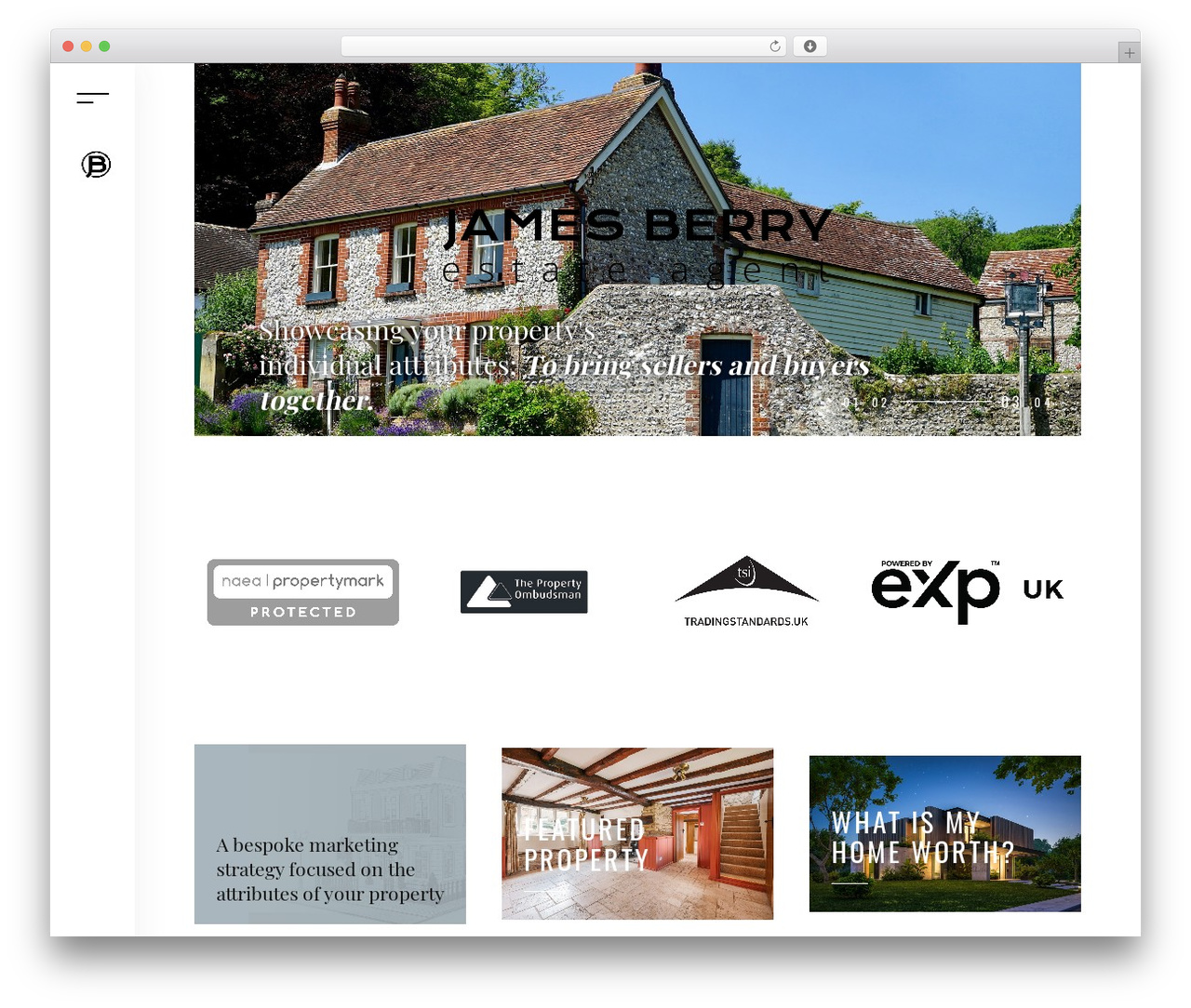 Theme WordPress Sagen - jamesberry.co