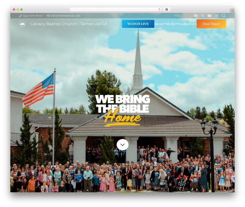 Advanced sermons pro WordPress plugin - cbctemecula.com