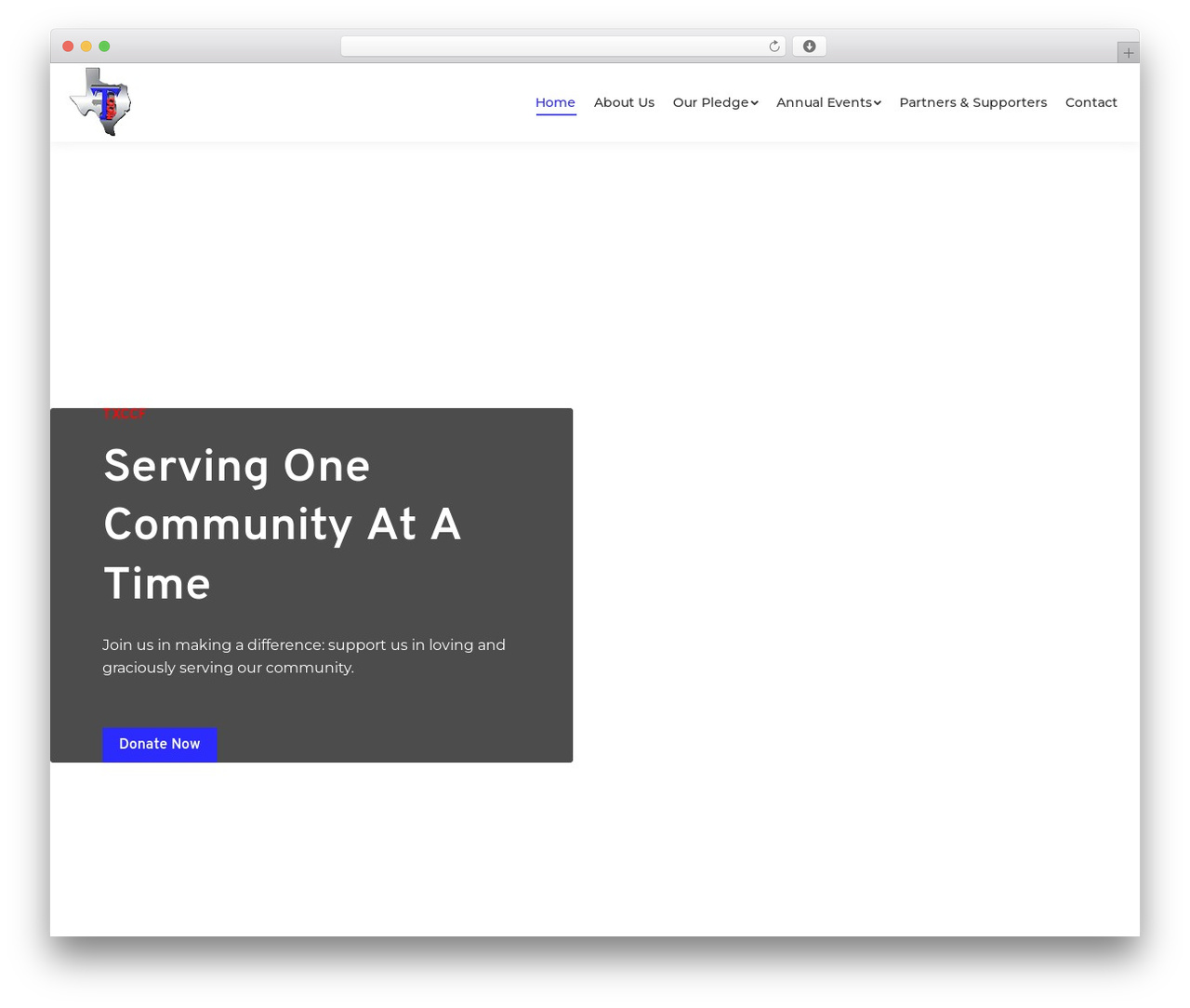 Theme WordPress The7 - txccf.org Theme WordPress The7 - txccf.org
