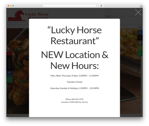 Cherry style switcher WordPress plugin - luckyhorsesurrey.com
