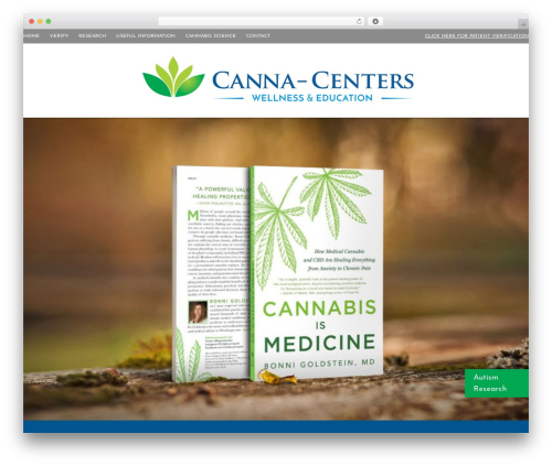WordPress theme Beaver Builder Theme - canna-centers.com