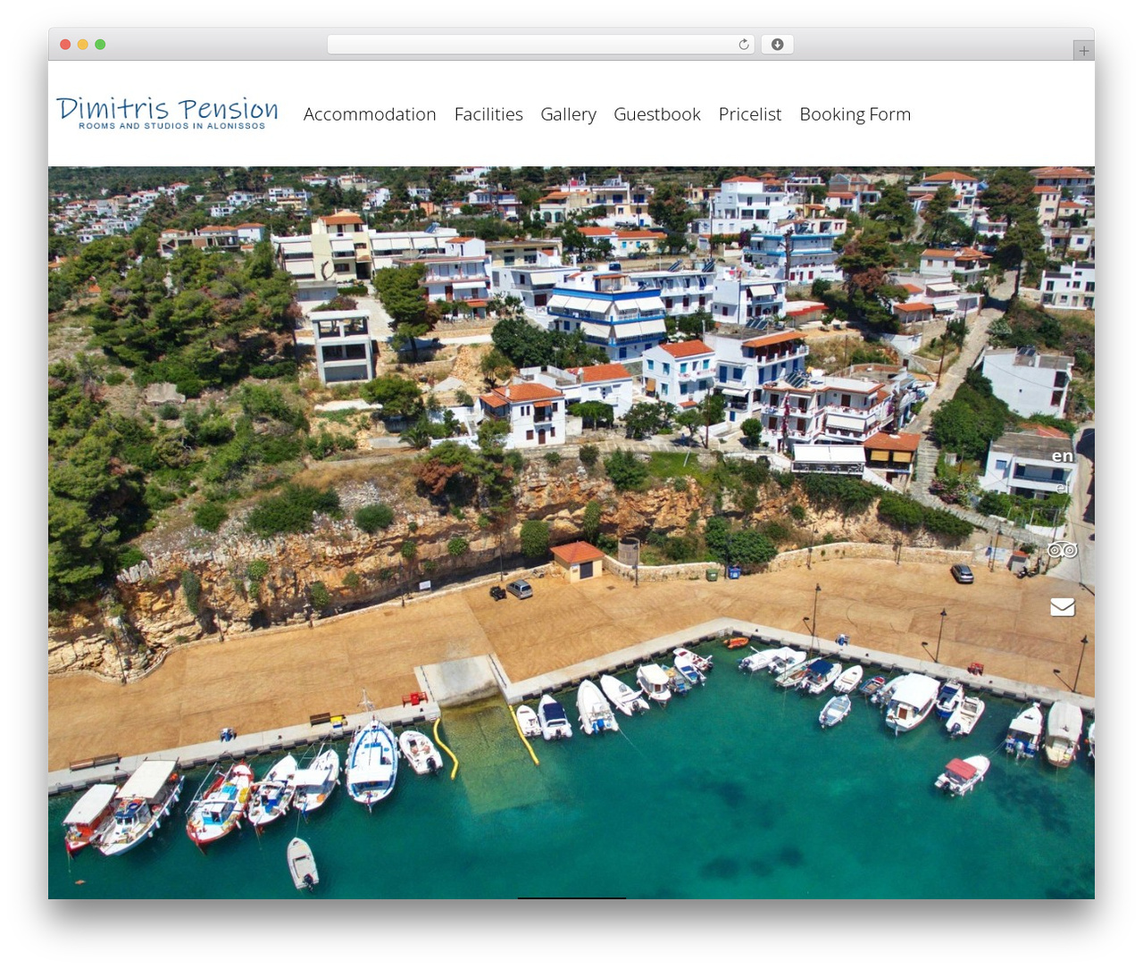 WordPress theme Codibee Theme - dimitrispension.gr