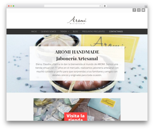 Mai theme engine WordPress plugin - aromihandmade.com