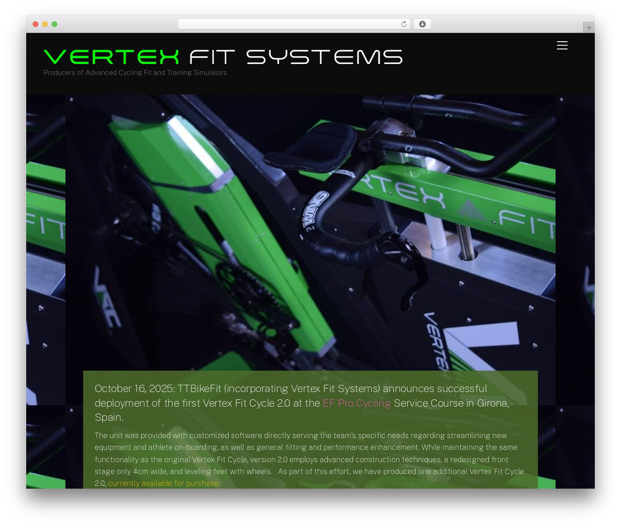 WordPress theme Themify Ultra - vertexfitsystems.com