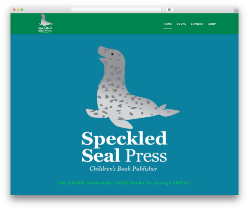 aa WordPress theme - speckledseal.com
