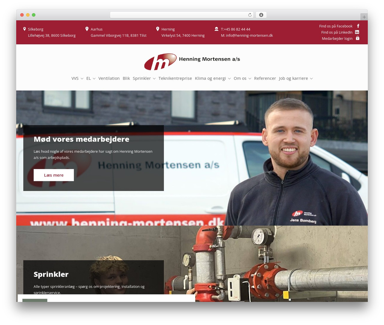 atriumWeb Framework theme WordPress - henning-mortensen.dk