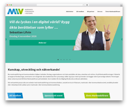 BaseQn best WordPress theme - miv.nu