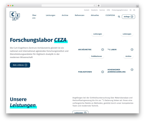 Ceza theme WordPress - ceza.de