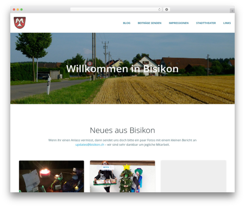 Colibri WP WordPress theme - bisikon.ch