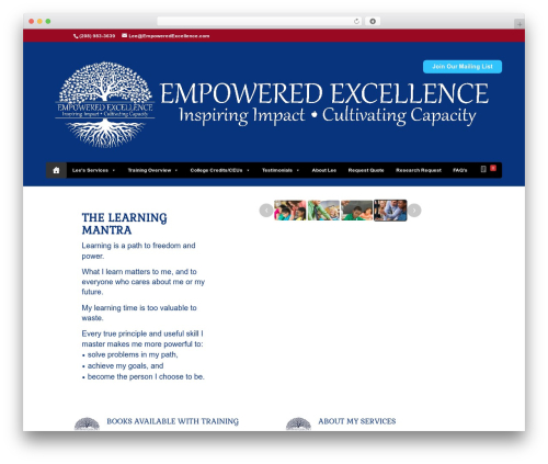 Subscribe by email WordPress plugin - empoweredexcellence.com