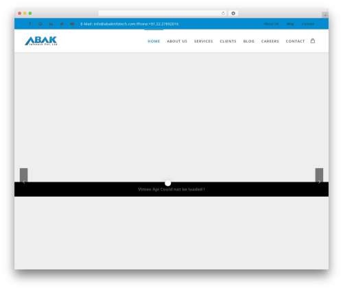 Engage premium WordPress theme - abakinfotech.com