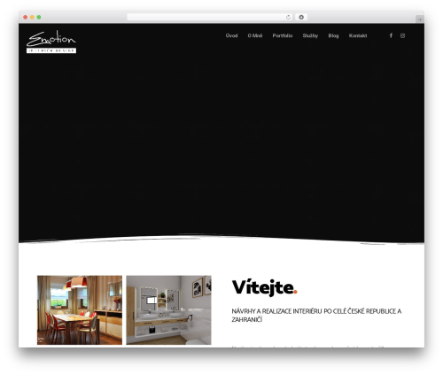 Hampoz WordPress theme - emotion-interier.com
