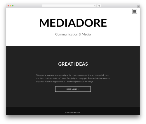 Intergalactic WordPress theme - mediadore.pl Intergalactic WordPress theme - mediadore.pl