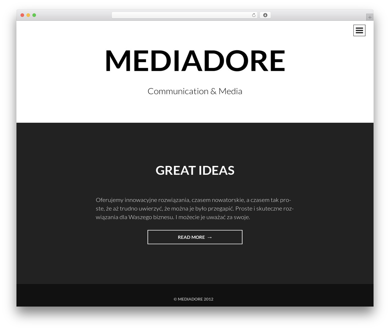 Intergalactic WordPress theme - mediadore.pl Intergalactic WordPress theme - mediadore.pl